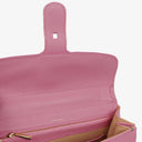 Delvaux Brillant MM Flamingo Sellier Handbag