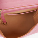 Delvaux Brillant MM Flamingo Sellier Handbag