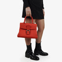 Delvaux Brillant MM Sunset Sellier Handbag