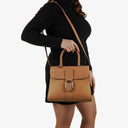 Delvaux Brillant MM Vison Box Calf Handbag