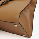 Delvaux Brillant MM Vison Box Calf Handbag