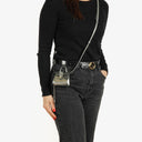 Delvaux Brillant Super Mini Vernis Charm Bag