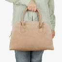 Delvaux Duffle Bag Glaise Santiag Nubuck Signature