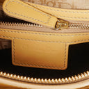 Dior Lady Dior Vintage Large Beige Patent Calfskin Handbag