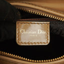 Dior Lady Dior Vintage Medium Beige Patent Calfskin Handbag