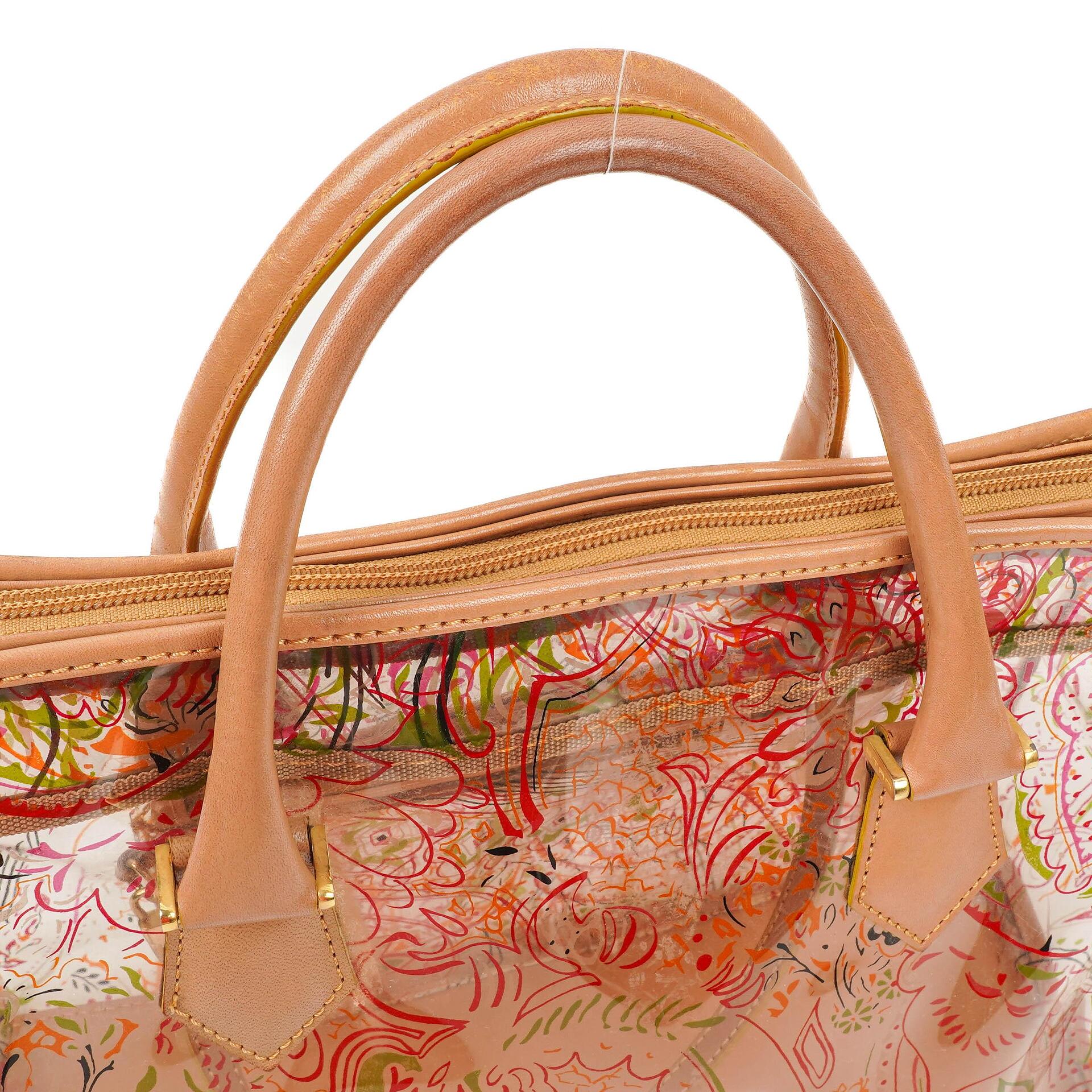 Etro Paisley Vinyl Tote Bag