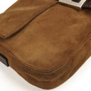 Fendi Baguette Bag Brown Suede