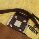 Fendi Baguette Bag Brown Suede