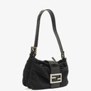 Fendi Baguette Black Neoprene Bag