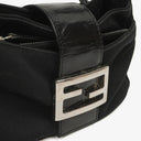 Fendi Baguette Black Neoprene Bag