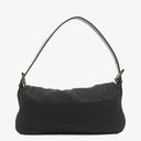 Fendi Baguette Black Neoprene Shoulder Bag