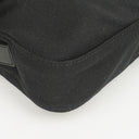 Fendi Baguette Black Neoprene Shoulder Bag