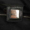 Fendi Baguette Black Neoprene Shoulder Bag