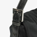 Fendi Baguette Black Neoprene Shoulder Bag