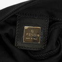 Fendi Baguette Black Neoprene Shoulder Bag