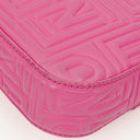 Fendi Baguette Nappa Logo/Fuxia Shoulder Bag