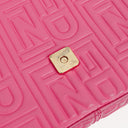 Fendi Baguette Nappa Logo/Fuxia Shoulder Bag