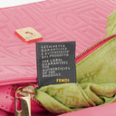 Fendi Baguette Nappa Logo/Fuxia Shoulder Bag
