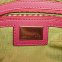 Fendi Baguette Nappa Logo/Fuxia Shoulder Bag