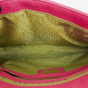 Fendi Baguette Nappa Logo/Fuxia Shoulder Bag