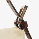 Fendi Baguette Neutral Shoulder Bag