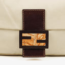 Fendi Baguette Neutral Shoulder Bag
