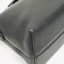 Fendi Black Grained Calfskin Leather Large By the Way Bag
