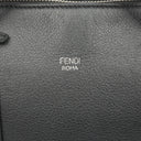 Fendi Black Grained Calfskin Leather Large By the Way Bag