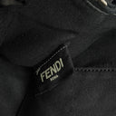Fendi Black Grained Calfskin Leather Large By the Way Bag