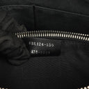 Fendi Black Grained Calfskin Leather Large By the Way Bag