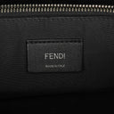 Fendi Black Grained Calfskin Leather Large By the Way Bag