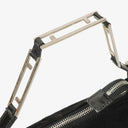 Fendi Black Suede Small Hobo Bag