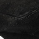 Fendi Black Suede Small Hobo Bag