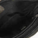 Fendi Black Suede Small Hobo Bag