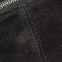 Fendi Black Suede Small Hobo Bag