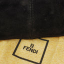 Fendi Black Suede Small Hobo Bag