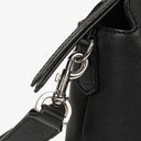 Fendi Medium By The Way Black Leather Boston Bag