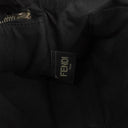Fendi Medium By The Way Black Leather Boston Bag