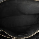 Fendi Medium By The Way Black Leather Boston Bag