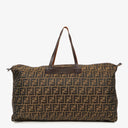 Fendi FF Brown Zucca Tote Bag