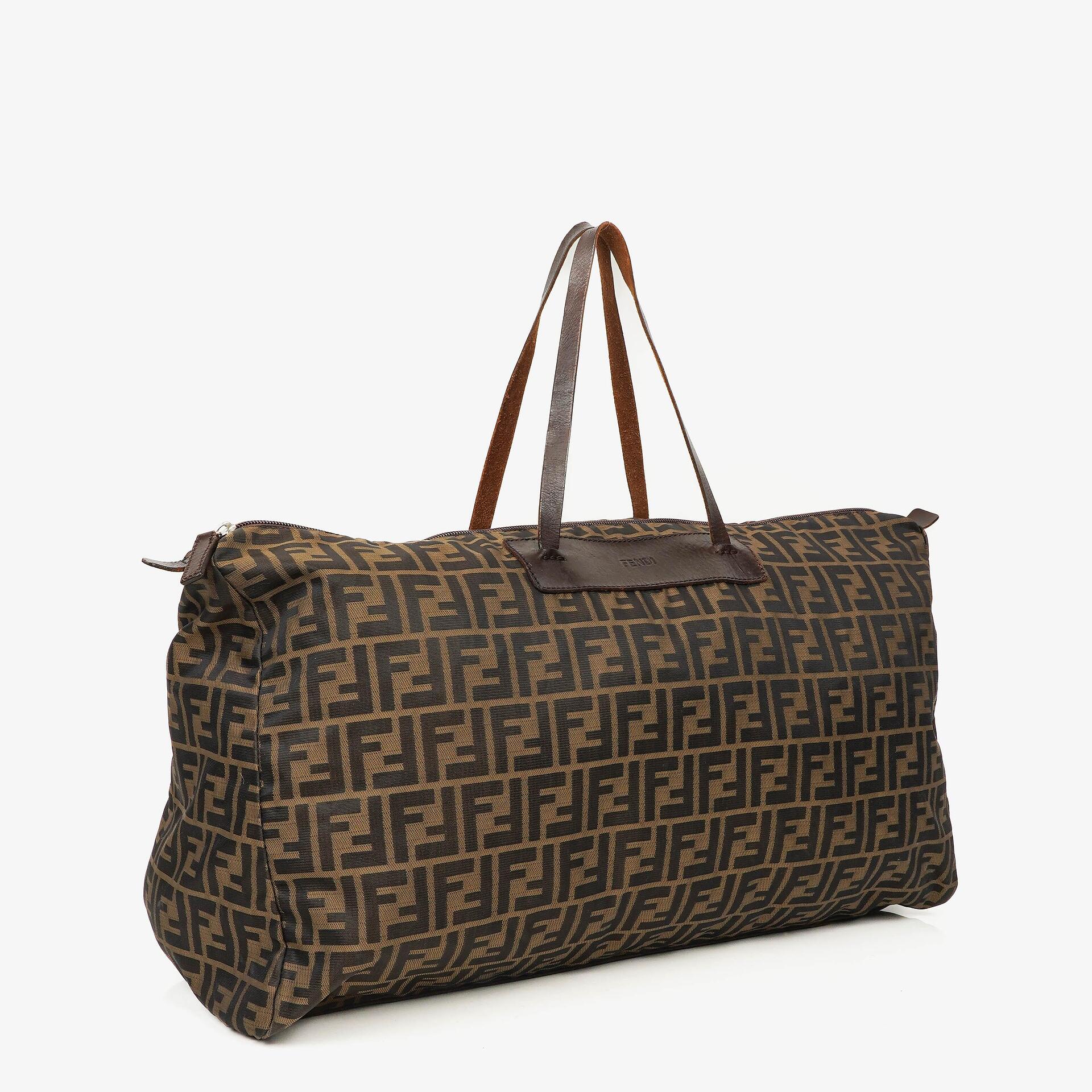 Fendi FF Brown Zucca Tote Bag