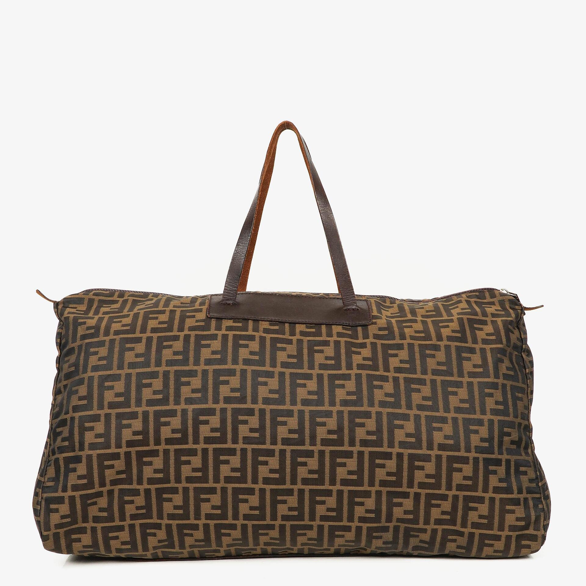 Fendi FF Brown Zucca Tote Bag