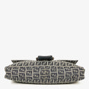 Fendi FF Navy Zucchino Baguette