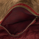 Fendi Large Mama Baguette Suede Shoulder Bag