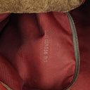 Fendi Large Mama Baguette Suede Shoulder Bag