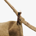 Fendi Large Mama Baguette Suede Shoulder Bag