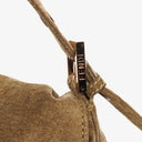 Fendi Large Mama Baguette Suede Shoulder Bag