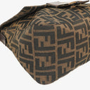 Fendi Mama Baguette Zucca Brown Shoulder Bag