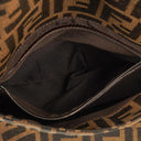 Fendi Mama Baguette Zucca Brown Shoulder Bag