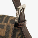 Fendi Mama Baguette Zucca Brown Shoulder Bag